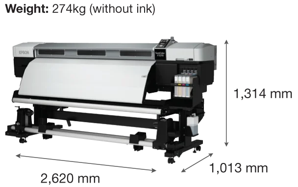 Udsæt tæppe Svømmepøl Epson SureColor SC-F7270 Dye-Sublimation Textile Printer 