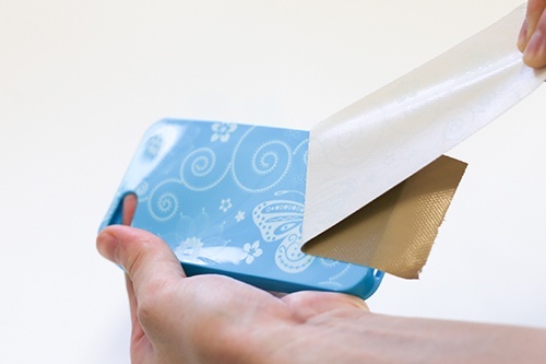 Remove masking, a primer layer.
