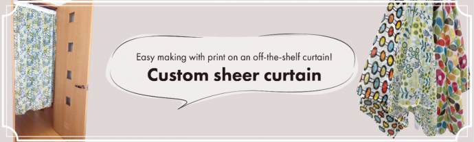 Lace curtains-Custom sheer curtain