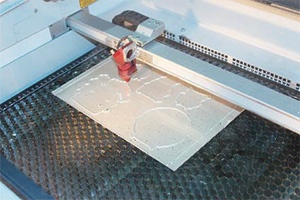Mimaki Instructions make acrylic stand souvenir_step 2