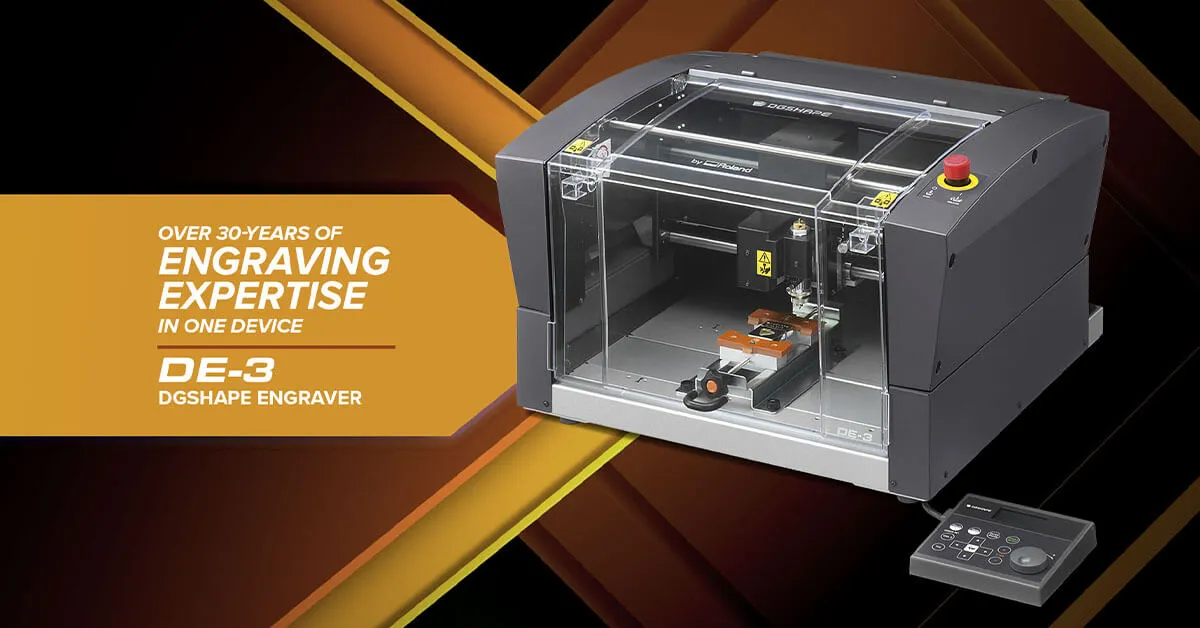 Roland DE-3 Engraving