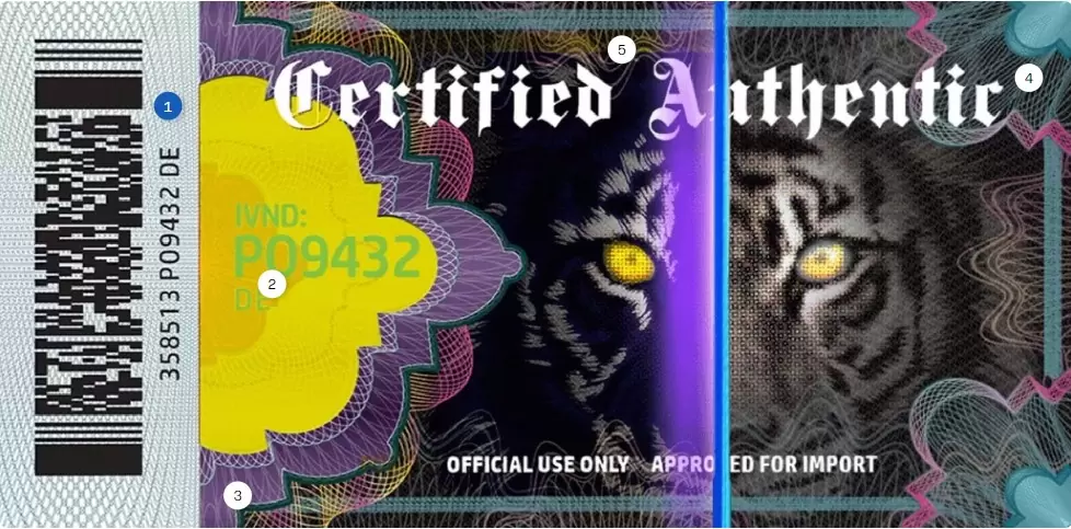 Indigo Security Ticket