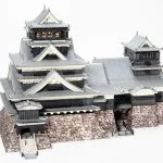 Building Model Kumamoto Castle