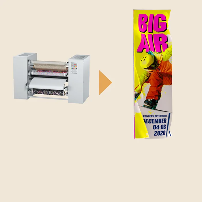 Calendar heat press Machine