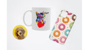 Personalised Goods
(e.g. Mugs, smartphone cases)